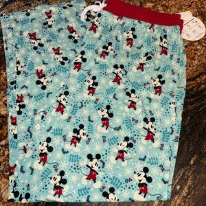 Little Sleepies Mickey’s Winter Wonderland Men's Pajama Pants